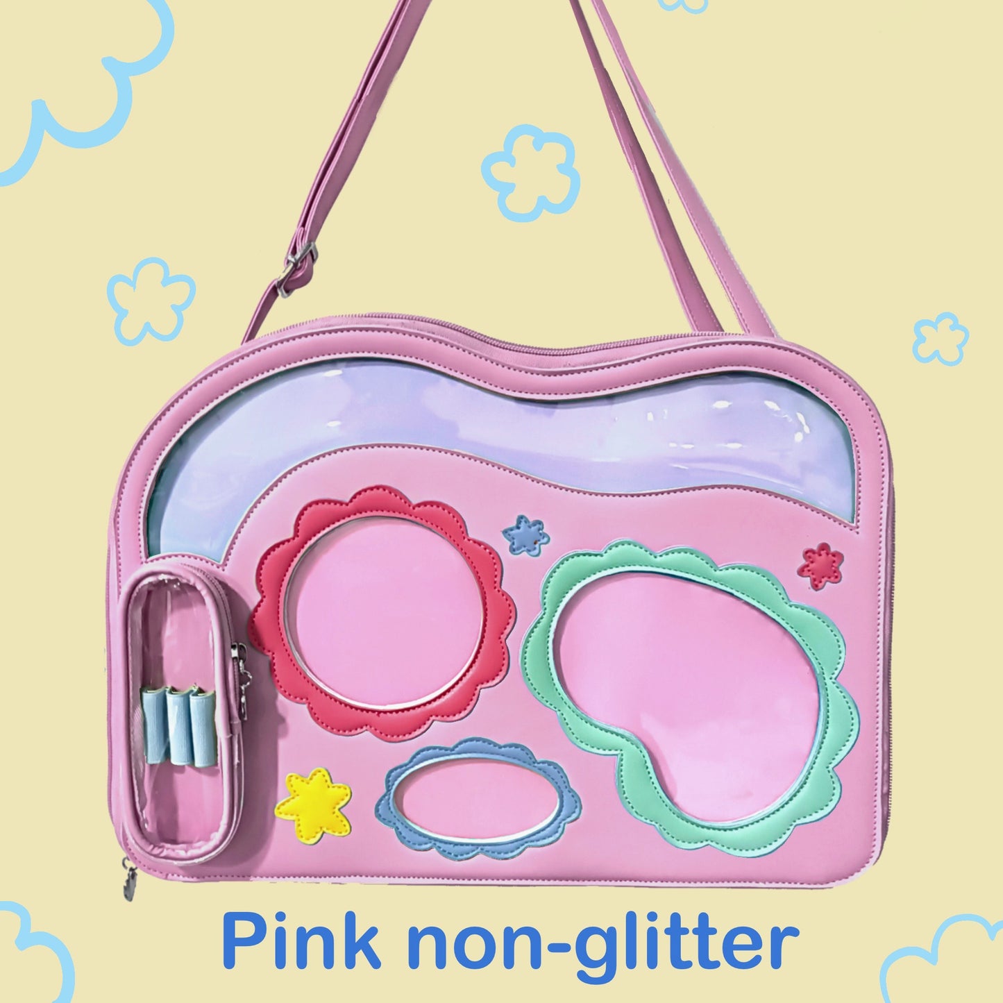 BUNDLE: LIMITED EDITION PINK 2000s Kids Nostalgia Ita Bag and Shrimp Plush