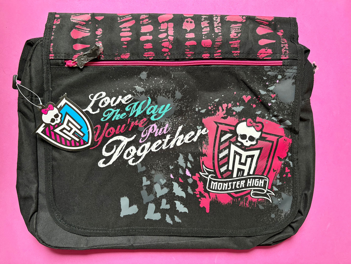 Vintage Monster High laptop shoulder bag
