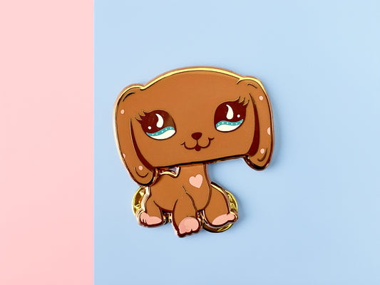 Dachshund 909 enamel pin