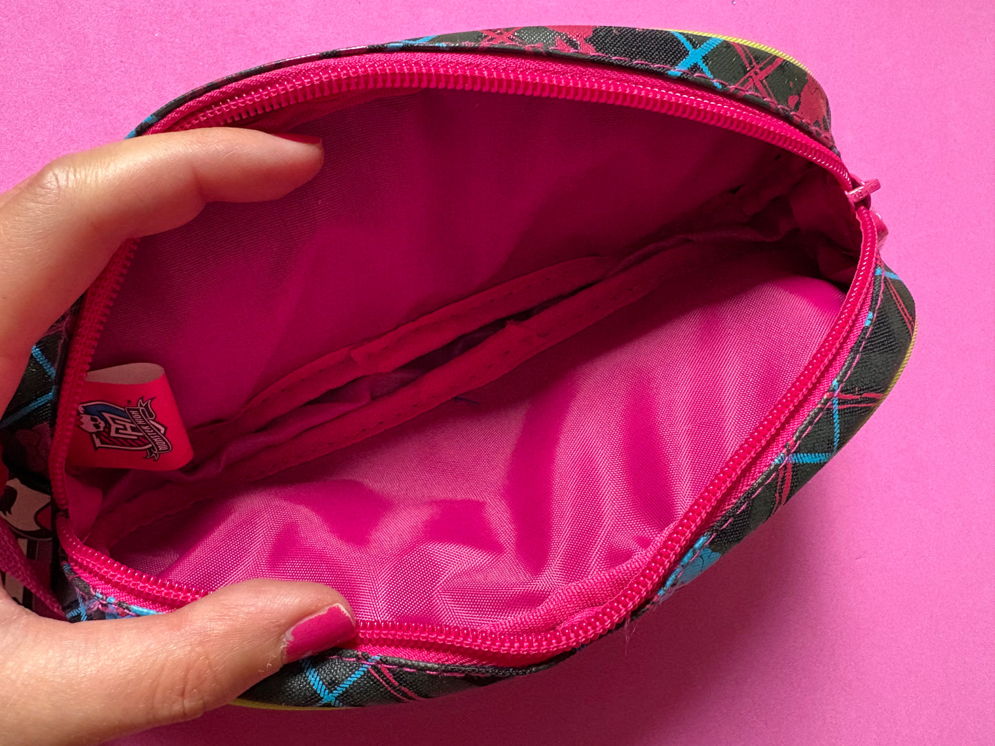 Vintage Monster High mini shoulder bag, pencil case and stationery