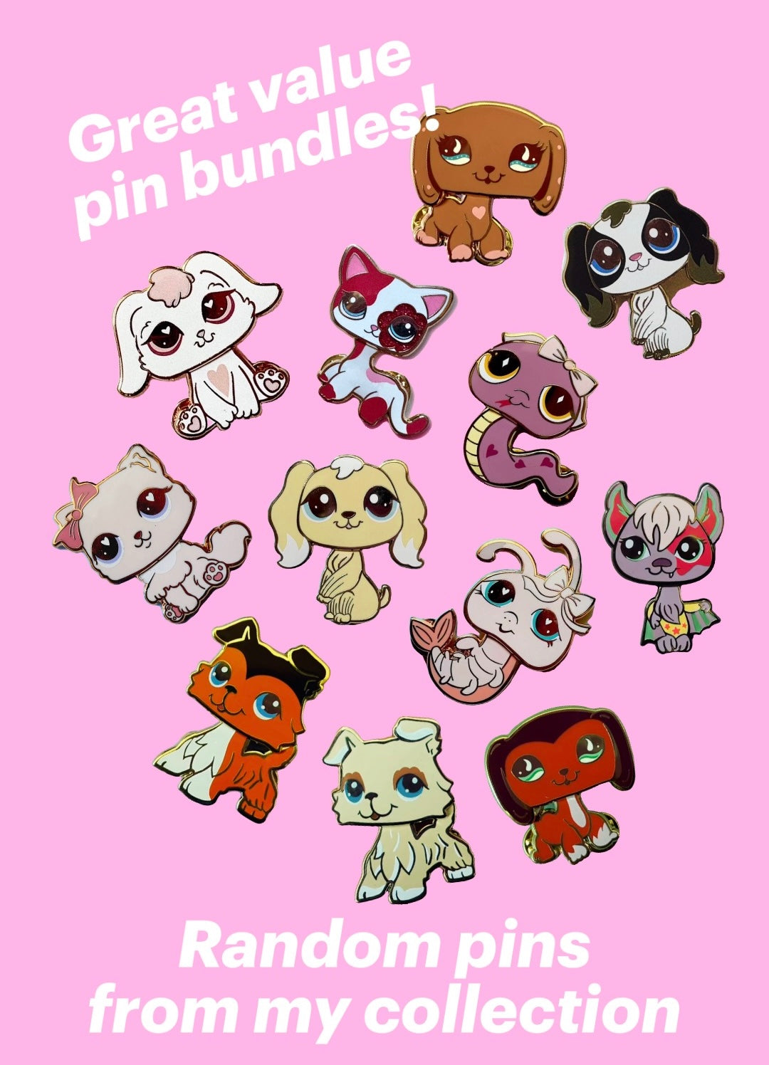 Random pins bundles!